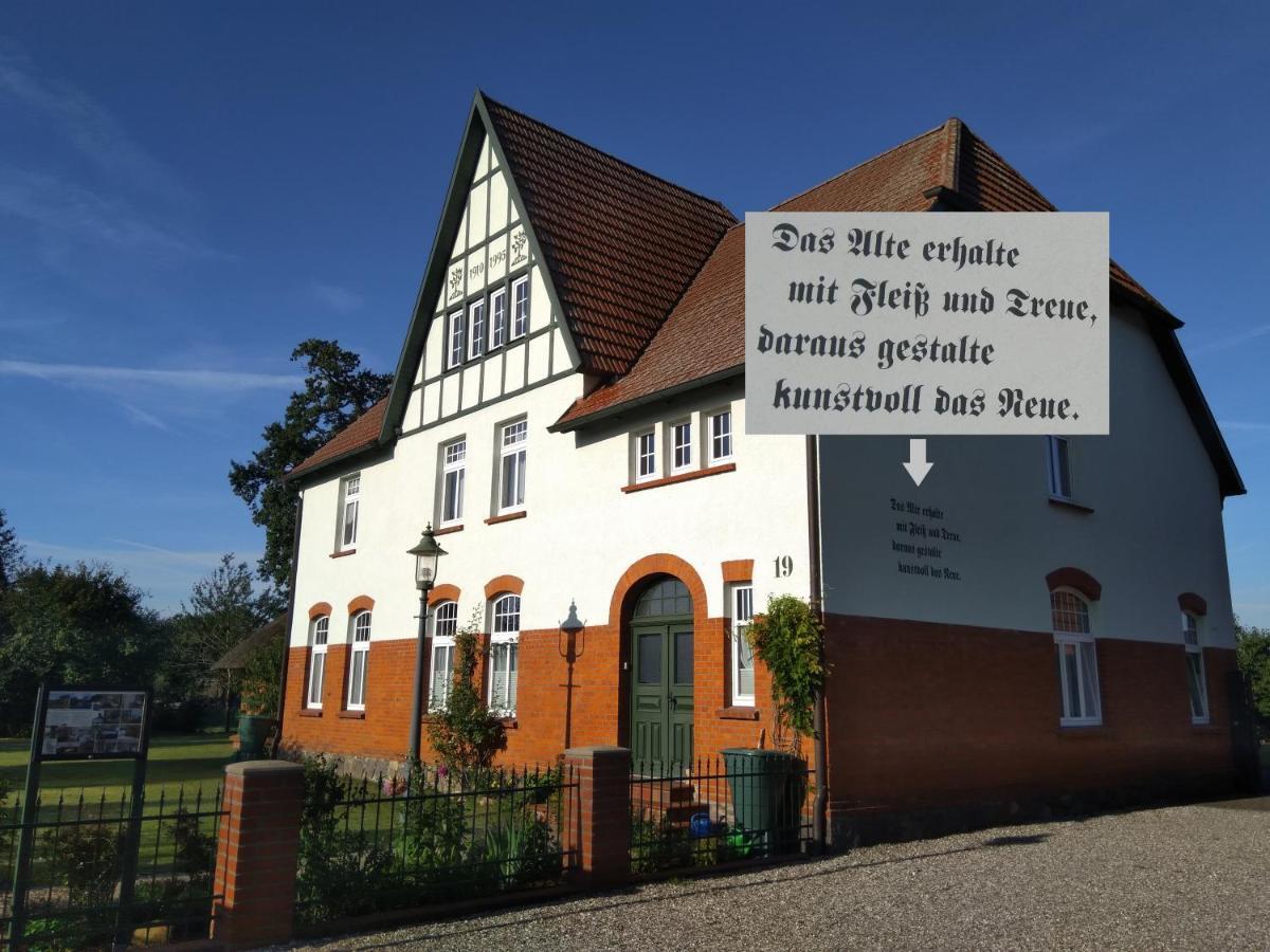 شقة Landtraum Im Traumland Mecklenburg Warin المظهر الخارجي الصورة
